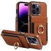 Genuine Leather iPhone SE Back Cover Wallet Case for Apple iPhone7/8/13Pro, Protective & Stylish Mobile Phone Case.