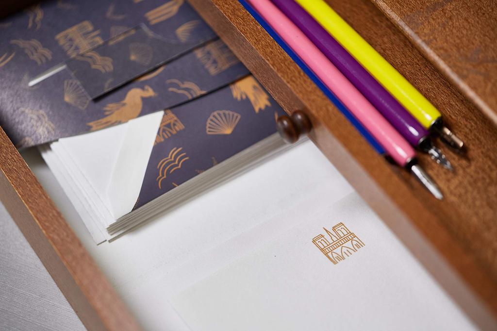 Lalo Season Paper Letter Set Blue gl74002 G.