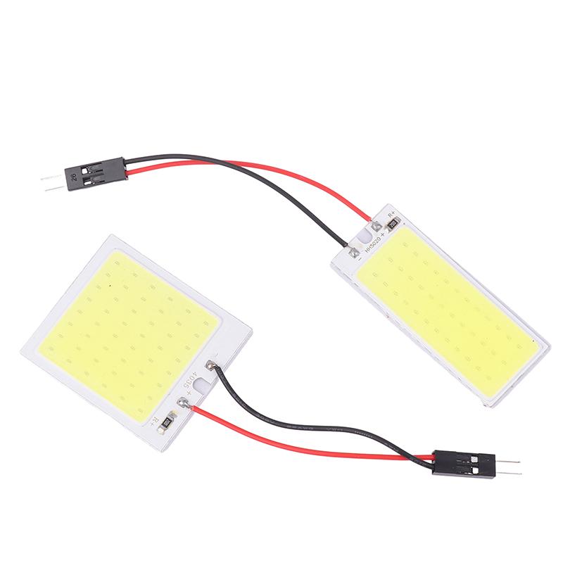 1 шт. COB 18SMD 24SMD 36SMD 48SMD Светодиодная лампа габаритного огня, подсветки номера, салонная лампа для чтения, лампа Festoon для багажника автомобиля