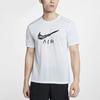Nike Футболка с коротким рукавом Air Logo Printed Breathable Quick-Dry Running для мужчин AQ6848-100