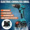 Cordless Electric Impact Drill 48V 150Nm Torque Driver Kit Screwdriver Brushless LED Power Tools 6500mAh Battery with Box