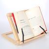 Портативная многофункциональная деревянная подставка для чтения книг, держатель для планшетного ПК