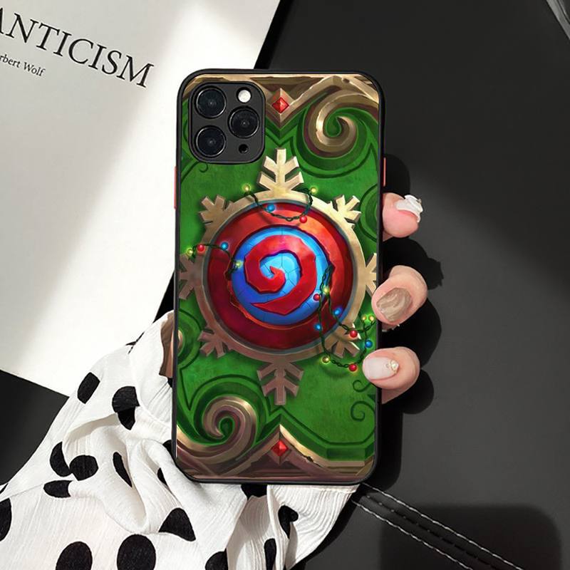 Чехол для телефона Hearthstone с картой для iPhone 11 12 13 mini pro XS MAX 8 7 6 6S Plus X 5S SE 2020 XR