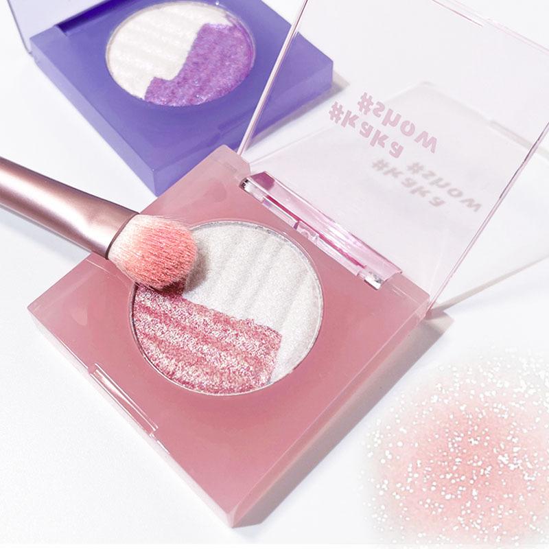 Двухцветный хайлайтер Aurora Chameleon Highlighting & Finishing All-in-One Palette Pearlescent Burst Highlighter Face Highlighter