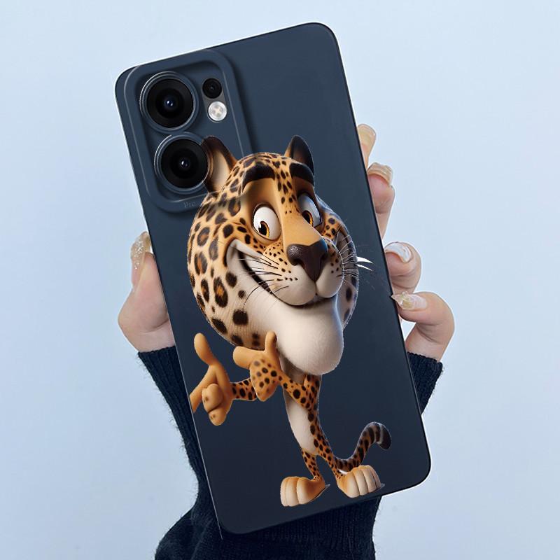 Phone Shell For OPPO Reno 13 F 5G Case Silicone Soft Cover Super Funny Cute Animals Painted For OPPO Reno 13 F 13F Reno13F Cases