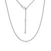 Timeless Braided Rope Chain Necklace 925 Sterling Silver With Multiple Colors Plating 2mm Rope Chain Perfect Layering Rope Chain