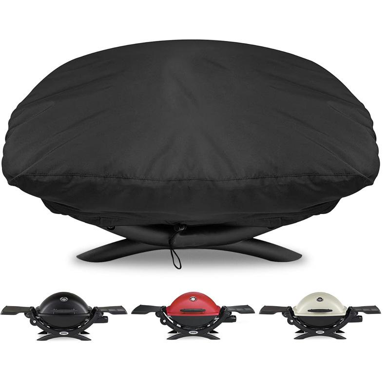 Прочный усиленный чехол для гриля, Совместим с газовыми грилями Weber Q1000 и Q2000, Специальная защита для уличного барбекю