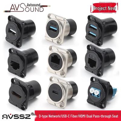 Интеллектуальная панель типа D USB3.0 и HDMI, сетевая розетка CAT6a для промышленных установок