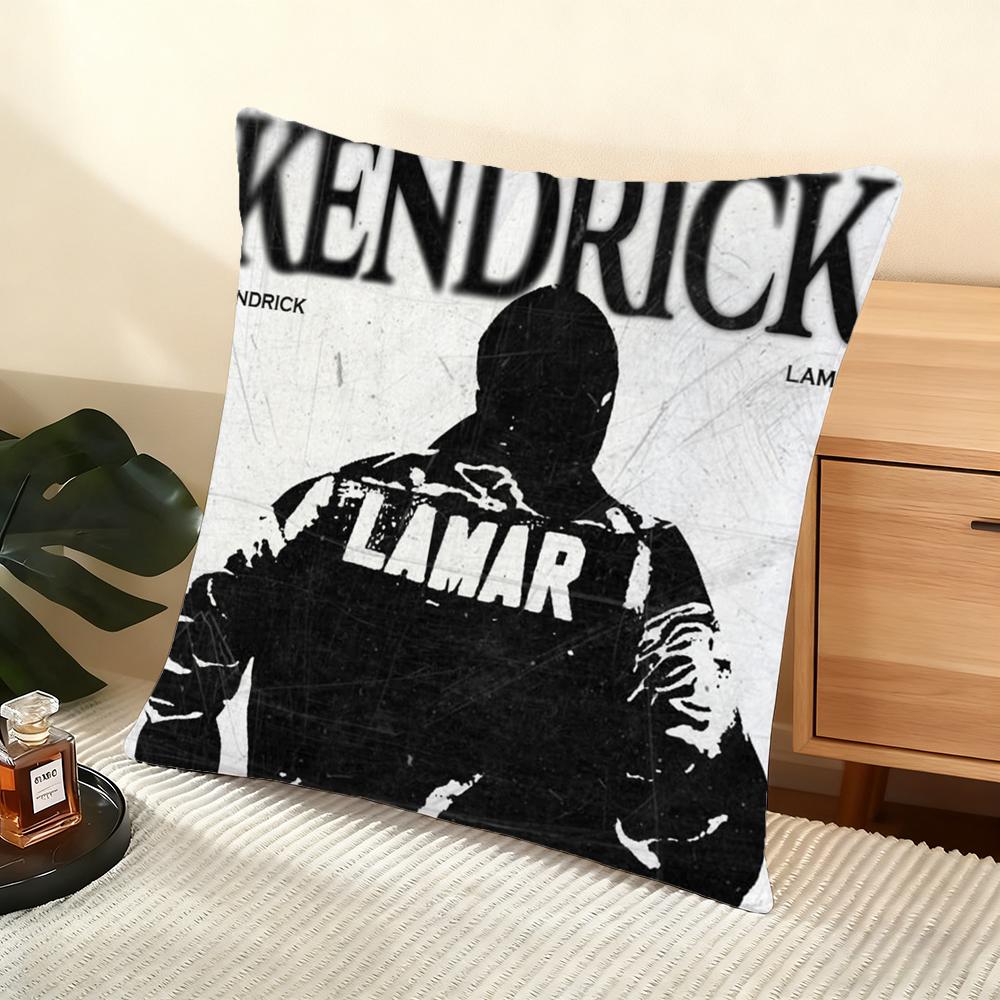 Кендрик Л-Л-Л-Ламар Чехол на подушку Шелковистый Короткий Плюш Домашний Декор Чехол на Подушку для Дивана - Невидимая Молния