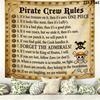 Настенное панно One Piece Эстетичное настенное украшение Печатная тканевая покрывало Декоративные панно для спальни гостиной Домашний декор