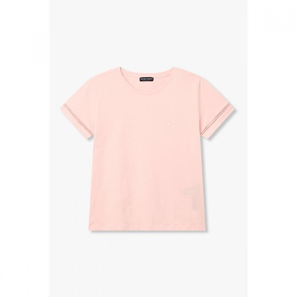 Emporio Armani Women EyeleT Cuff Hem Lounge T shirT 0826134509