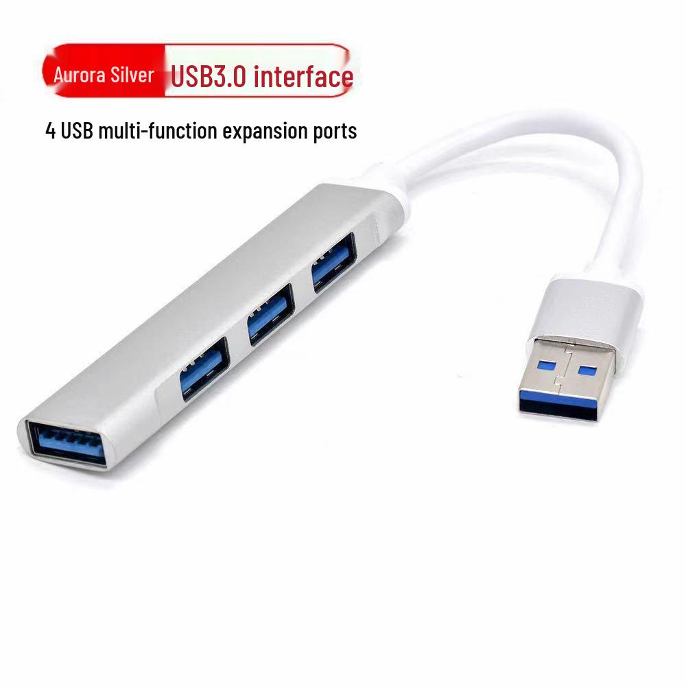 Многопортовый USB 3.0 хаб-разветвитель с Type-C для ноутбуков, планшетов и настольных компьютеров