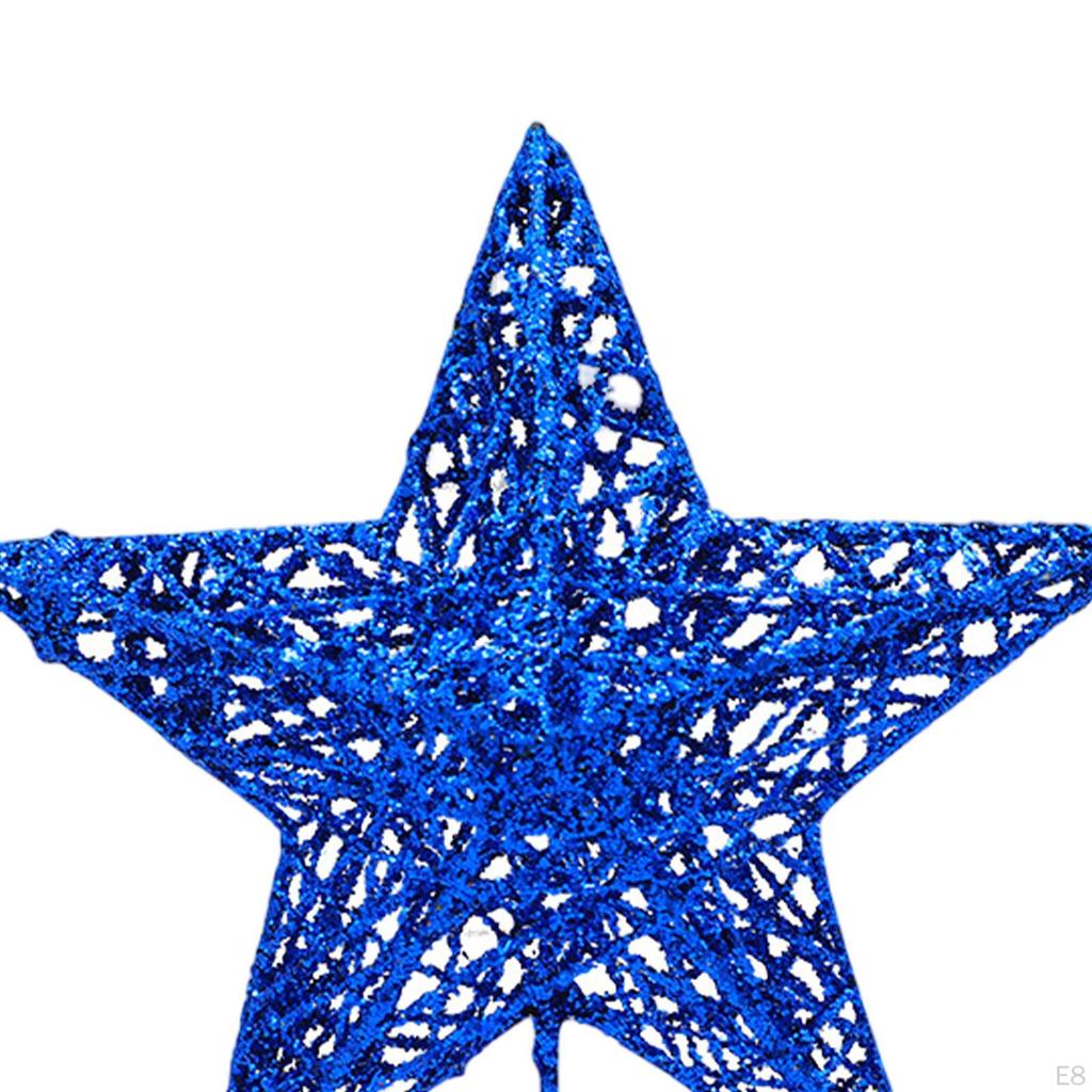 Украшения для рождественской елки Рождественский домашний декор Креативный блеск для верхушки дерева для вечеринки по случаю Нового года