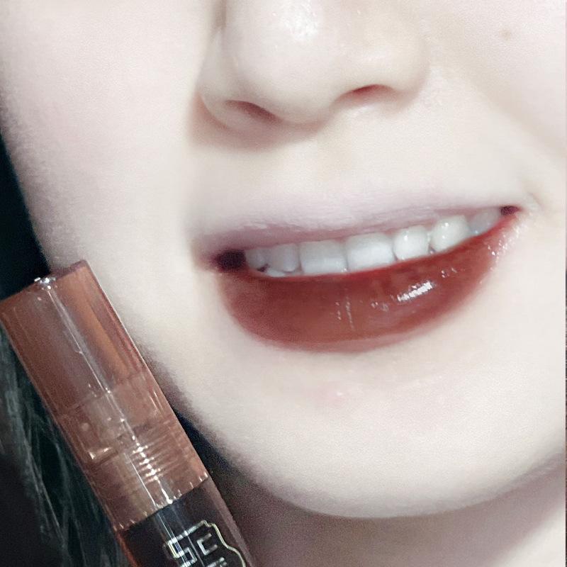 HER ORANGE Lava Paste Шоколадное зеркало Глазурь для губ Водяной туман Роса для губ Женский блеск для губ Нектар для губ Водный блеск Помада Летняя глазурь для губ