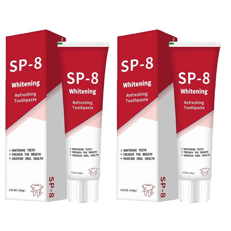 SP-8 Probiotic Toothpaste Whiten Clean Teeth Remove Stains Oral Care Management Fresh Breath With Sodium Saccharin Lactobacillus