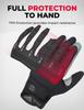 KEMIMOTO Hunting Tactical Gloves For Men Motorcycle Climbing With Rubber Guard Touchscreen Gloves For Outdoor Work Sports