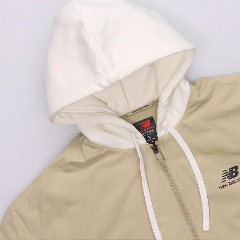 New Balance Puffer Jacket Men's Khaki (Unisex) Puffer Jackets AMJ23362 INC