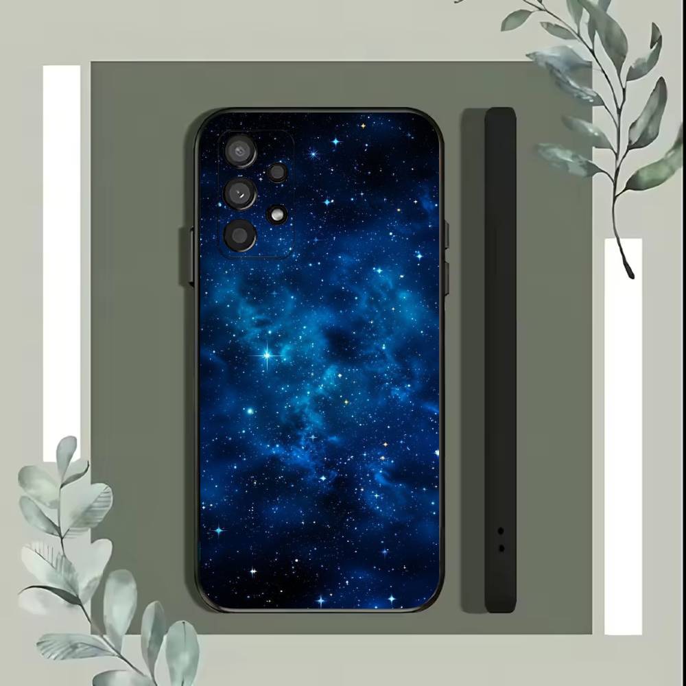 Чехол со звездным свечением для Samsung S25, S24, S21, S22, S23, S30, Ultra, S20, Plus, Fe, Lite, 5G Черный