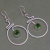 Peridot   Gemstone Pendant Jewelry Set Quartz Necklace 18-20''