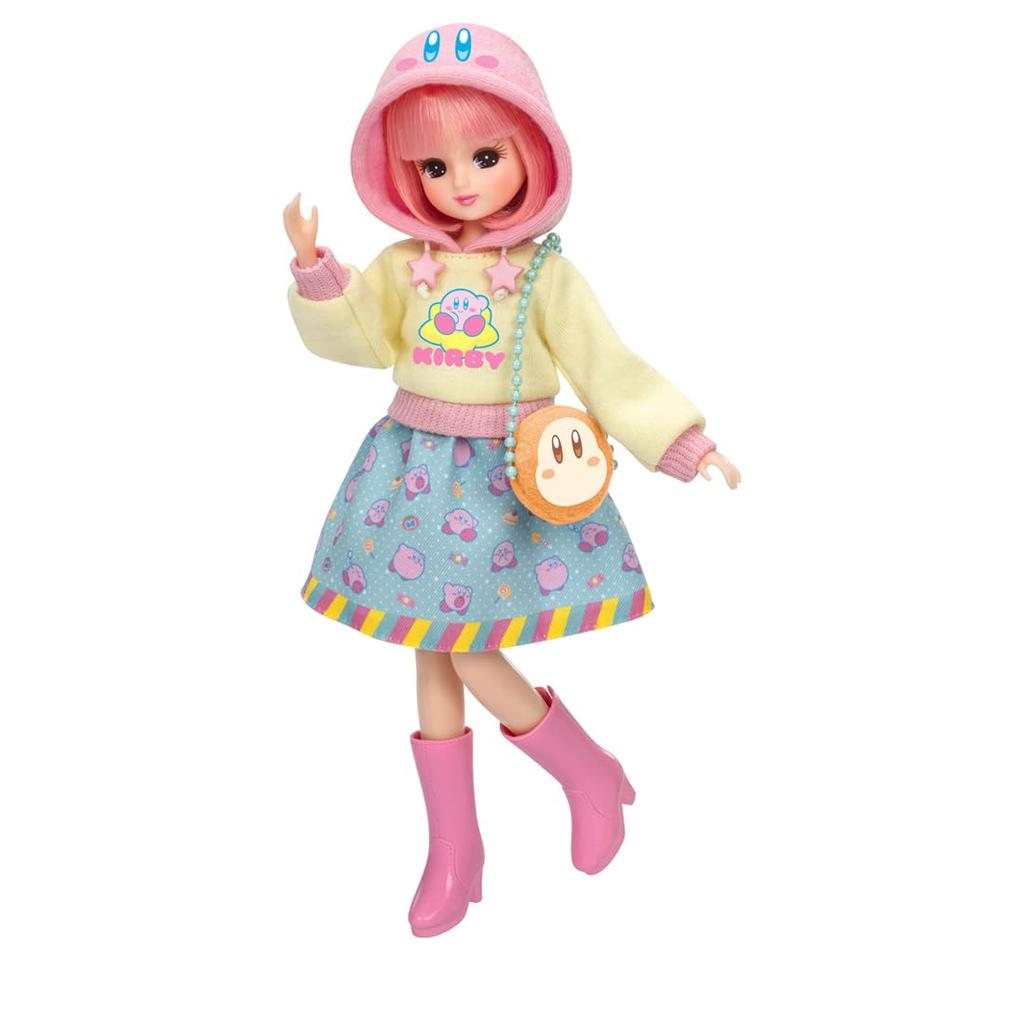 TAKARA TOMY Doll Dream Land Play Toy Ages Licca-chan Kirby's Licca-chan Dress-up 3+