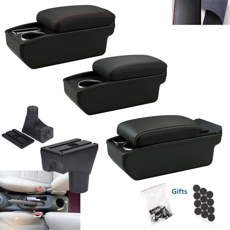 For Nissan Sunny Armrest Box For Nissan March Micra K13 Car Armrest Arm Storage Box Retrofit Parts Car Accessories 2010-2022