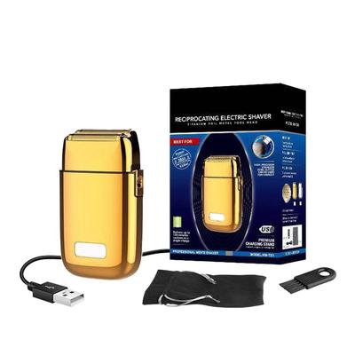 Двойная электрическая бритва для мужчин Электробритвы Парикмахерские принадлежности Волосы Триммер для бороды Беспроводной