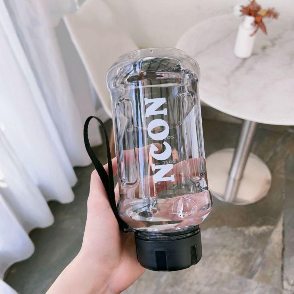 850/1100/1300 мл прозрачная бутылка для воды большой емкости дорожный чайник для занятий спортом на открытом воздухе питьевая чашка