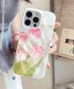 Красные Цветы ТПУ Чехол для Телефона Для iPhone Air 17 Pro 16 15 Pro Max 14 13 12 Pro 11 Ударопрочный Мягкий Силикон Прозрачная Крышка