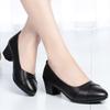 Sapatos Femininas Women Classic Round Toe Office Career Work High Heel Shoes Lady Cool Comfort Party Daily Shoes Ba423