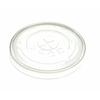 Fuji PET Plastic Cup Lids, Flat, with Straw Hole, 100 Count, 12 Oz (FP92-375)
