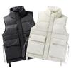Winter Down Vest for Men and Women, New Style Waistcoat, Trendy Brand White Duck Down Warm Workwear, Sleeveless Vest, Couple Style Jacket