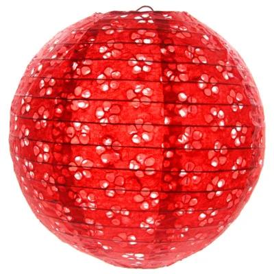 Round Hollow Out Paper Lantern 12inch Multicolor Chinese Lantern Paper Balls Decor Wedding Birthday Party Hanging Decoration 1PC