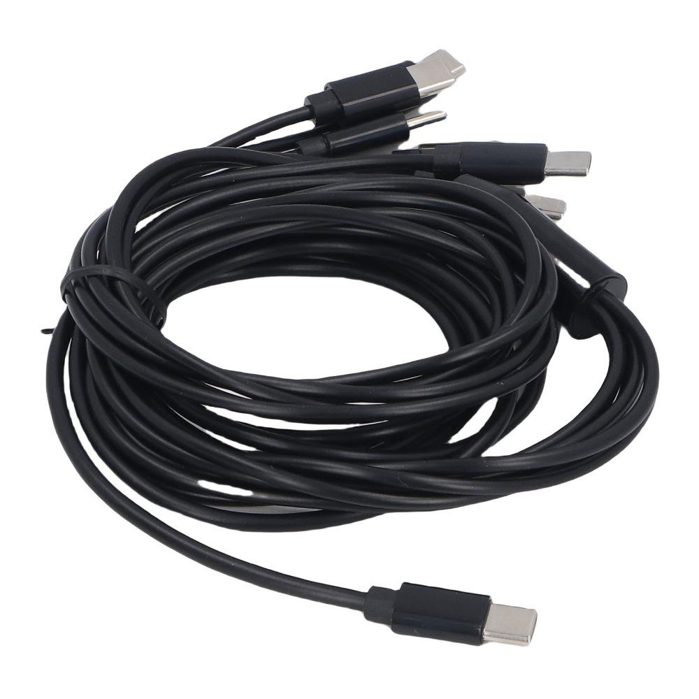 2m/6.6ft USB C Splitter Cable Fast Charging USB C Multi Charging Cable For Cell Phones