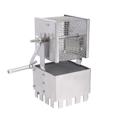 Желательная Домашняя Кофеварка Far Ручная с Титановым Японским Руководством по Эксплуатации в Комплекте Ростер, Инфракрасный, Маленький, Вращение, Ручка, Ростер, Высококачественный