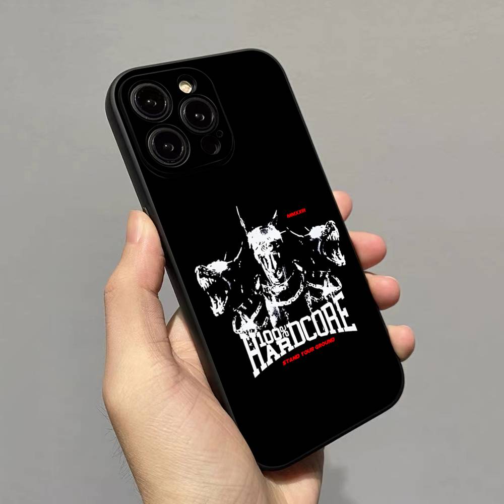 Bone Gabber 100Hardcore Dog Phone Case For IPhone 16 15 14 13 12 11 17 Pro Max Simplicity Back TPU Soft Case