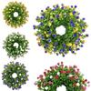 Eucalyptus Artificial Wreath 33cm Fake Flower New Simulation Flower Wreath  Wedding Decor