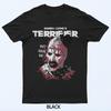 Terrifier Distressed Art the Clown Graphic Horror Movie T-Shirt
