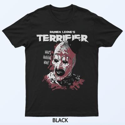 Terrifier Поношенная Графика Арт Клоун Футболка Ужасы
