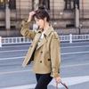 Women's 2024 Autumn British Style Short Windbreaker: Versatile, Casual, and Chic Jacket