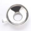 Tool Beans Pickles Kitchen Canning Funnel Wide Mouth Stainless Steel Hopper Filter