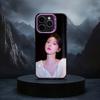 Китайская актриса Луси Рози Чжао Чехол для телефона для iPhone17,16,15,14,13,12,11 Plus,Pro Max Черный Конфетный серебристый чехол для телефона