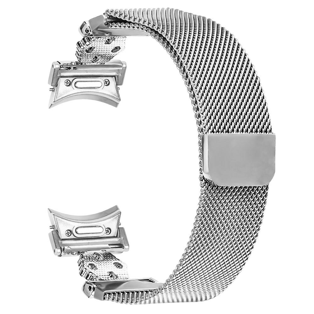Для Samsung Galaxy Watch 5 Pro/Watch 5/Watch4 Миланский браслет из нержавеющей стали с быстросъемным соединителем