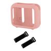 Silicone Case Portable Speaker Case with Speaker Mount Strap Shockproof Speaker Cover Protective Sleeve for JBL Go 4 BT Speaker