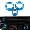 3шт стерео ручка кондиционера декоративный круг в автомобильный декор для BMW 1234 серии