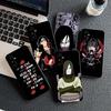 Чехол для телефона Orochimaru Uchiha Narutos Sasuke Itachi для Xiaomi Redmi Note 12 11 10 Pro 10A 10C 12C 14C A4 Note12 5G Мягкий чехол