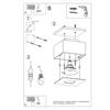 Mono ceiling lamp 1 black