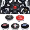 AJQ1 4PCS 54mm Car Wheel Center Caps Badge Logo For Ford S MAX Ranger Focus Fiesta Mondeo Kuga Mustang Escort KA MK2 Auto Accessories