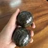 Натуральный Камень Кристалл Круглые Бусины из Лабрадорита Шарик для Массажа Рейки Полировка Сила Рейки Декор для Гостиной Поделки 118