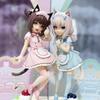 Новая Аниме Фигурка Кошка-Горничная NEKOPARA Шоколад Ваниль Милый Красивый Модель в Стиле Кошки ПВХ Статичная Детские Игрушки Коллекционные Подарки