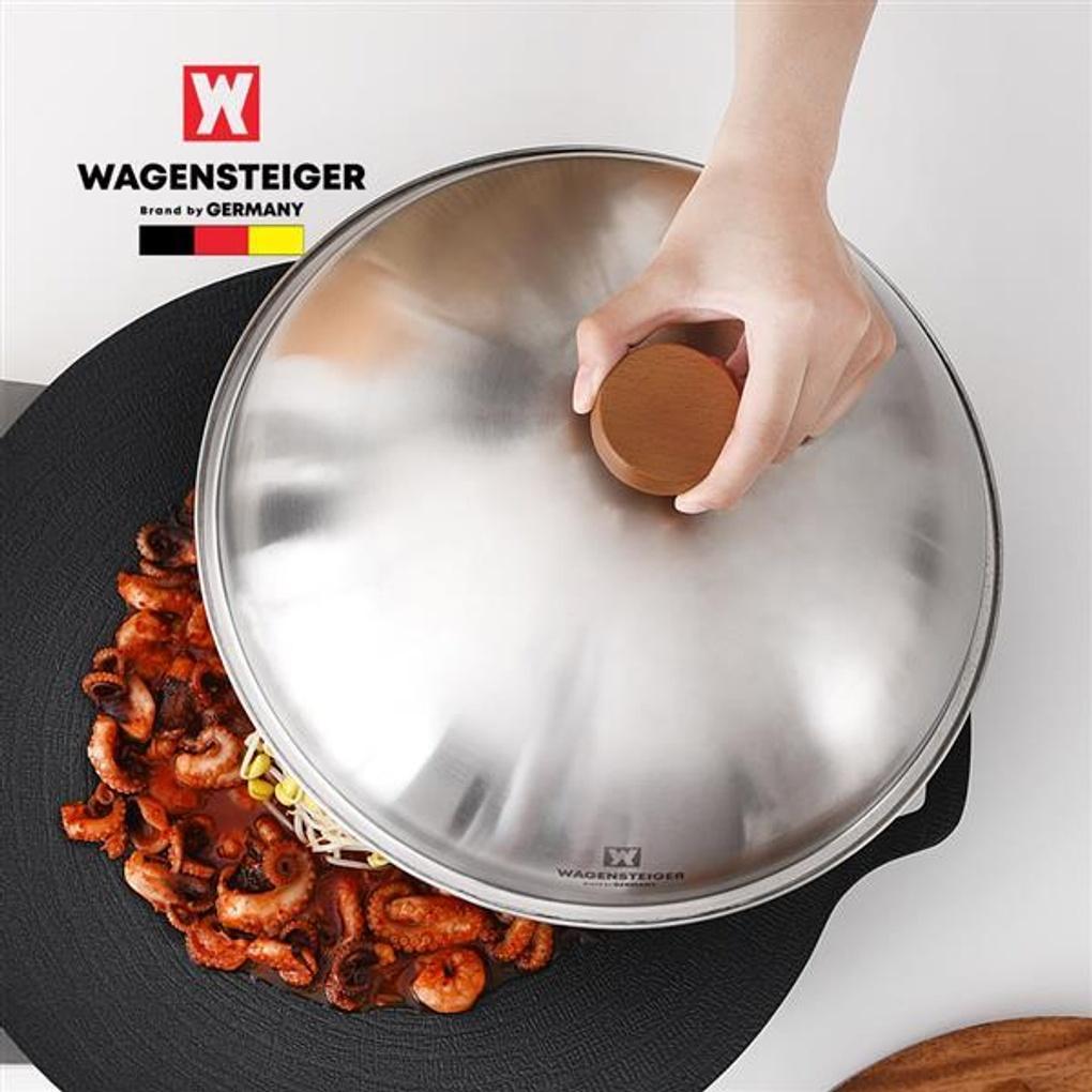 WAGENSTEIGER Крышка для отдыха из нержавеющей стали Серебристая 28 см